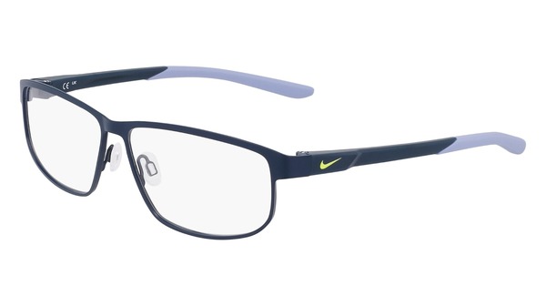 Nike 8157 Eyeglasses Men's Full Rim Rectangle Shape