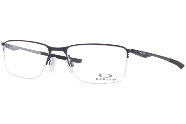  Oakley Socket-5.5 OX3218 Eyeglasses Men's Half Rim Rectangular Optical Frame 