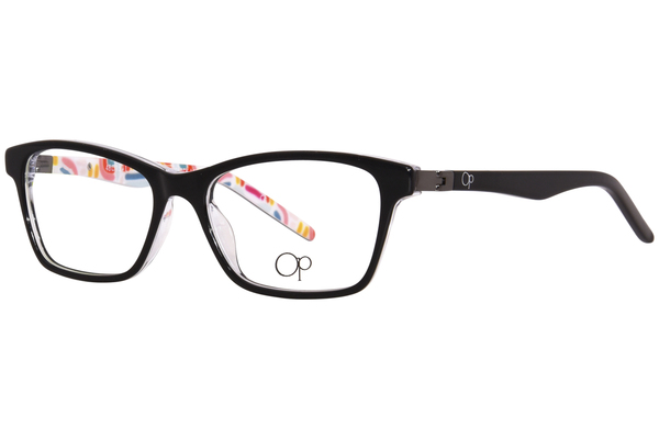 Ocean Pacific 879 Eyeglasses Youth Kids Full Rim Rectangle Shape