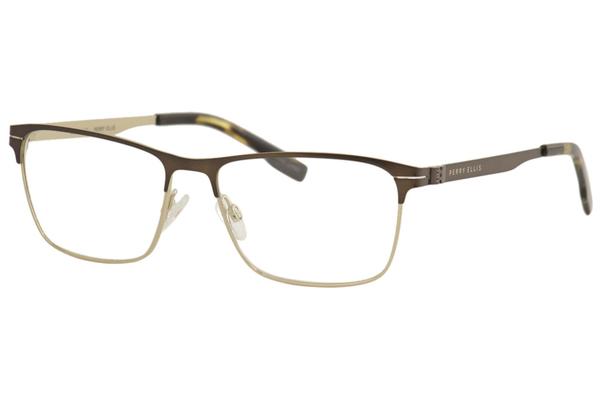  Perry Ellis Men's Eyeglasses PE408 PE/408 Full Rim Optical Frame 