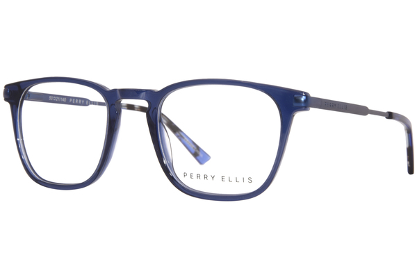  Perry Ellis PE1316 Eyeglasses Men's Full Rim Rectangle Shape 