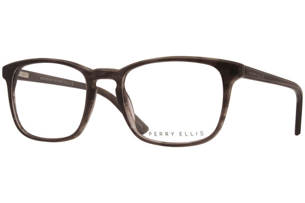 Perry Ellis PE443 Eyeglasses Men's Full Rim Square Optical Frame