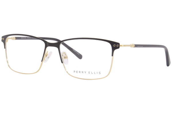 Perry Ellis PE450 Eyeglasses Men's Full Rim Rectangle Shape