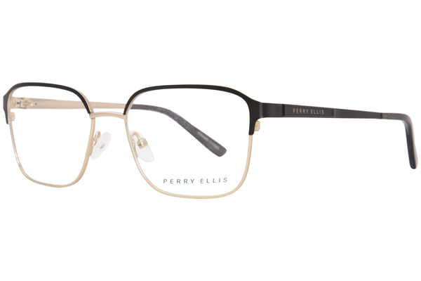 Perry Ellis PE471 Eyeglasses Men's Full Rim Oval Shape