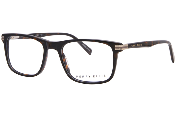 Perry Ellis PE488 Eyeglasses Men's Full Rim Rectangle Shape