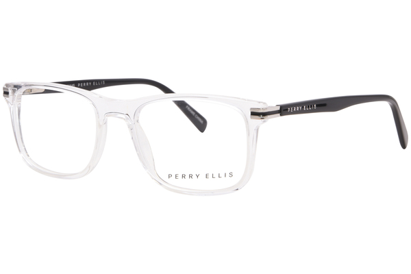 Perry Ellis PE488 Eyeglasses Men's Full Rim Rectangle Shape