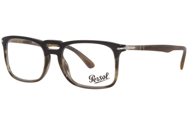 Persol 3277-V Eyeglasses Men's Full Rim Rectangle Shape