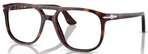 Persol Greta PO3329V Eyeglasses Full Rim Pilot Style