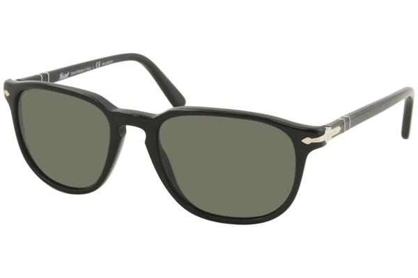 Persol Men s PO3019S PO 3019 S 95 58 Black Square Sunglasses 52mm