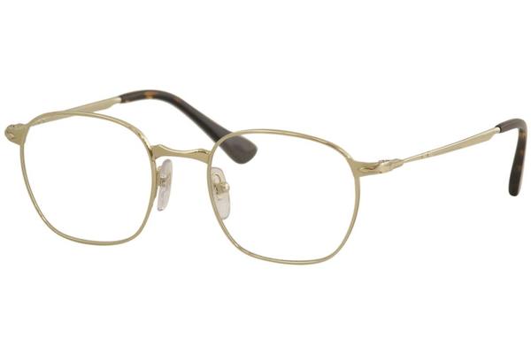 Persol Eyeglasses PO2450V PO 2450 V 1076 Pale Gold Havana Optical Frame 50mm