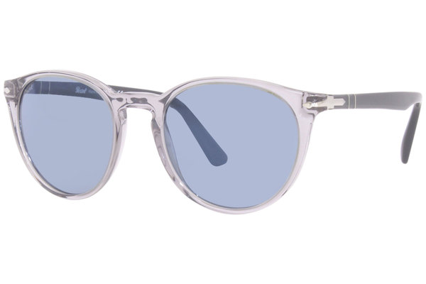 Persol 3152 S 1133 56 Sunglasses Men s Smoke Light Blue Round Shape 52 20 145