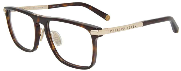 Philipp Plein First-Love VPP019 Eyeglasses Men's Full Rim Square Shape