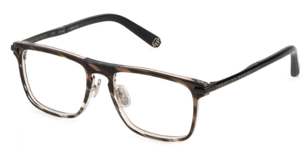 Philipp Plein First-Love VPP019 Eyeglasses Men's Full Rim Square Shape