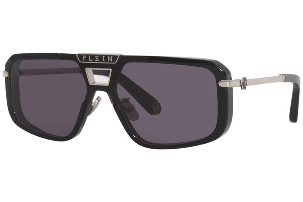  Philipp Plein Legacy SPP008 Sunglasses Men's Pilot 