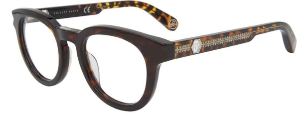 Philipp Plein VPP024V Eyeglasses Men's Full Rim Round Shape