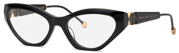  Philipp Plein VPP069S Eyeglasses Women's Full Rim Cat Eye 