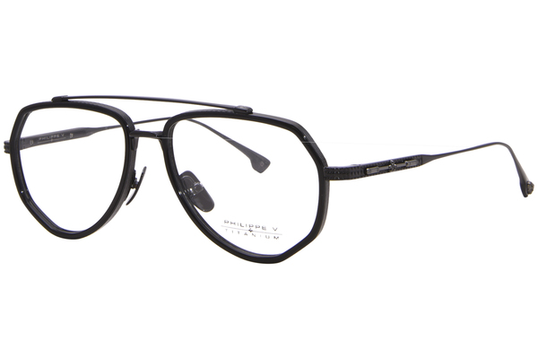 Philippe-V X34 Eyeglasses Full Rim Pilot