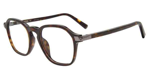 Police Lewis-26 VPLC54 Eyeglasses Frame Men's Full Rim Round