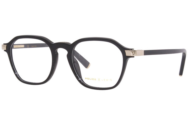  Police Lewis-26 VPLC54 Eyeglasses Frame Men's Full Rim Round 