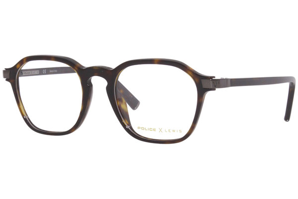 Police Lewis-26 VPLC54 Eyeglasses Frame Men's Full Rim Round