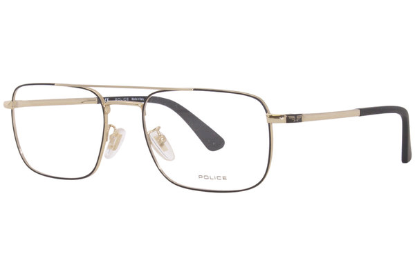 Police Roadie-5 VPLD95 Eyeglasses Men's Full Rim Rectangle Shape