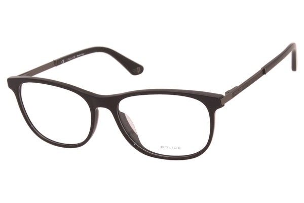 Police VPLA45 Eyeglasses Men's Full Rim Round Optical Frame