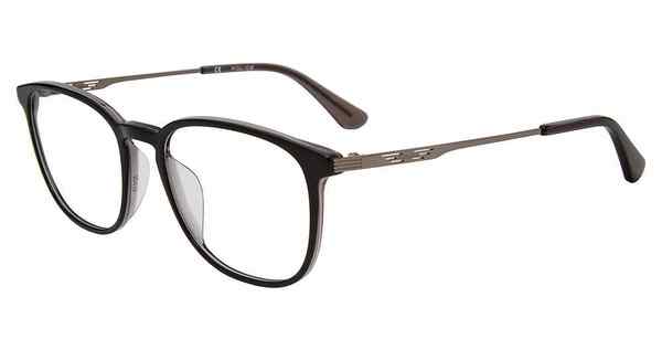  Police VPLD07 Eyeglasses Men's Full Rim Square Shape 