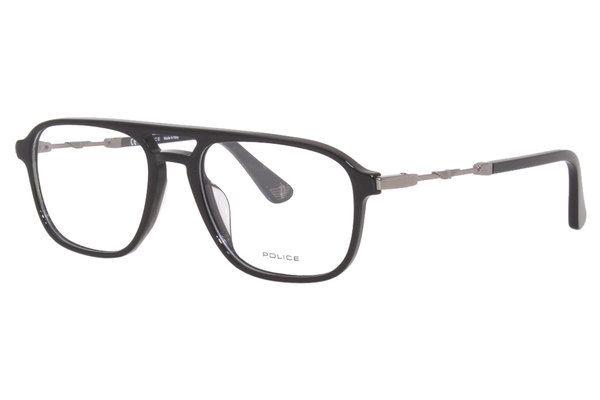 Police VPLD13 Eyeglasses Men's Full Rim Pilot Optical Frame