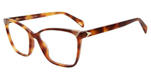 Police VPLD89V Eyeglasses Women's Full Rim Square Shape