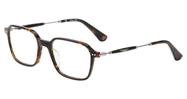 Police VPLE98 Eyeglasses Full Rim Rectangle Shape