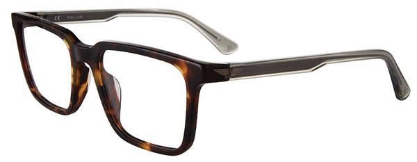 Police VPLF76 Eyeglasses Men's Full Rim Square Shape