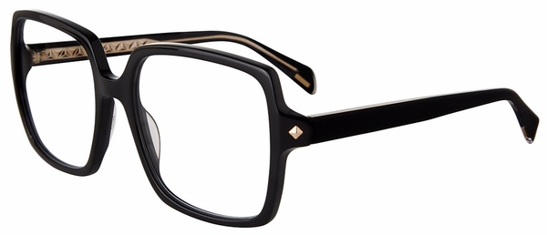  Police VPLG30 Eyeglasses Women's Full Rim Square Shape 