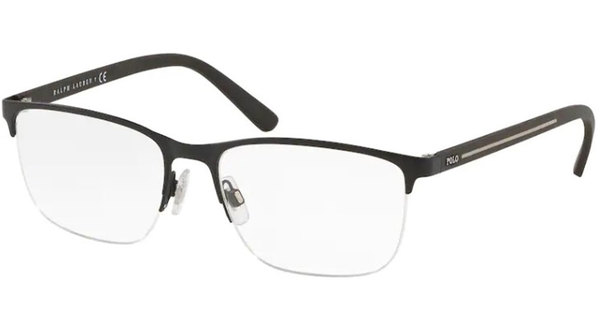  Polo Ralph Lauren PH1187 Eyeglasses Frame Men's Semi-Rim Rectangular 