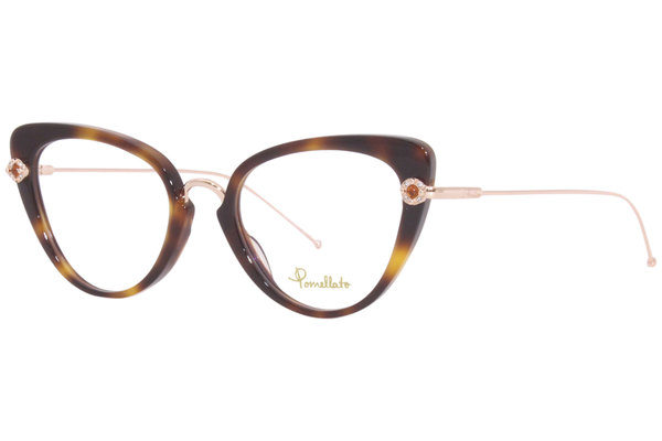 Pomellato PM0100O Eyeglasses Women's Full Rim Cat Eye