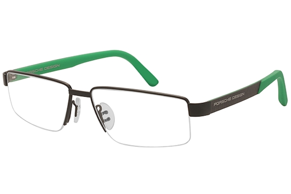  Porsche Design Men's Eyeglasses P'8224 P8224 Half Rim Optical Frame 