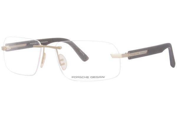  Porsche Design Men's Eyeglasses P'8233 P8233 Rimless Optical Frame 