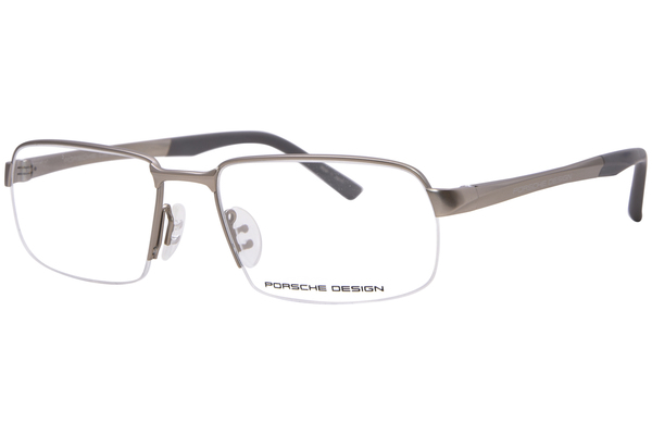 Porsche Design P-8213 Eyeglasses Men's Semi Rim Rectangle Shape