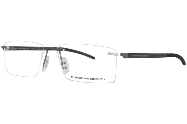 Porsche Design P8341 Eyeglasses Men's Rimless Rectangle Shape