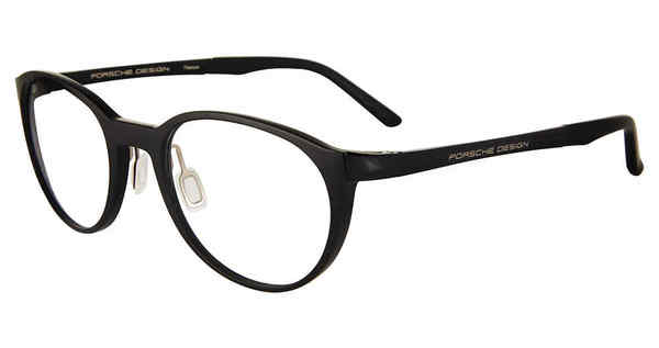 Porsche Design P8342 Eyeglasses Black Full Rim Round Shape