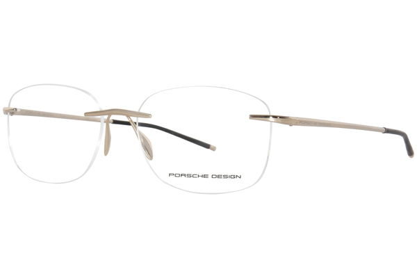  Porsche Design P8362 Eyeglasses Men's Rimless Rectangle Shape 