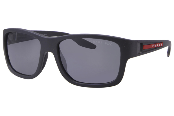  Prada Linea Rossa PS-01WS Sunglasses Men's Rectangle Shape 