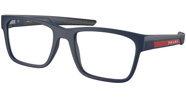 Prada Linea Rossa PS-02PV TFY1O1 Eyeglasses Men's Matte Blue Full Rim ...