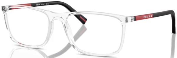  Prada Linea Rossa PS 03QV Eyeglasses Men's Full Rim Rectangle Shape 