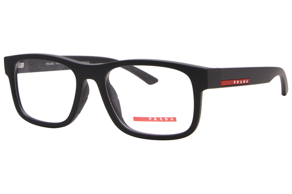 Prada Linea Rossa PS 04QV Eyeglasses Men's Full Rim Rectangle Shape