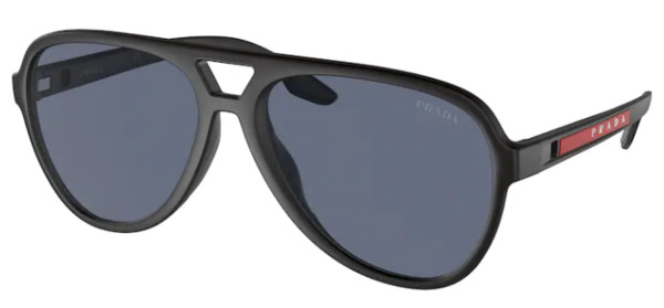  Prada Linea Rossa PS-06WS Sunglasses Men's Pilot 