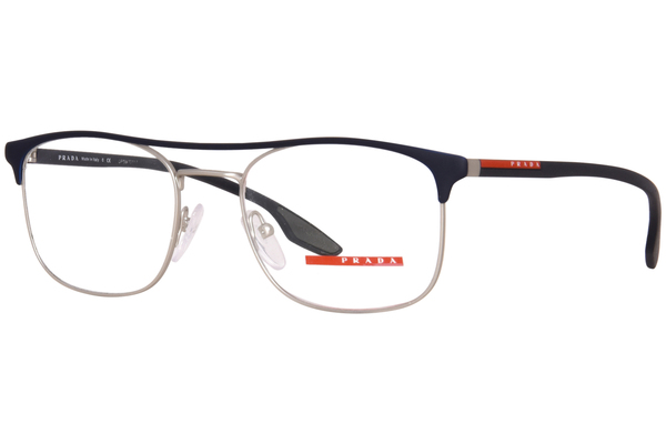  Prada Linea Rossa PS-50NV Eyeglasses Men's Full Rim Pillow Shape 