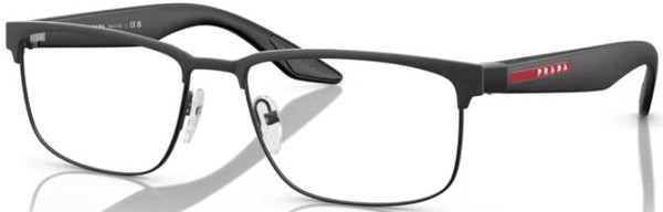  Prada Linea Rossa PS 51PV Eyeglasses Men's Full Rim Rectangle Shape 