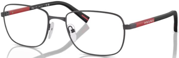  Prada Linea Rossa PS 52QV Eyeglasses Men's Full Rim Pillow Shape 