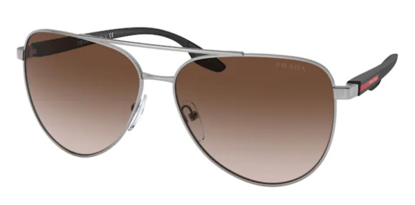  Prada Linea Rossa PS-52WS Sunglasses Men's Pilot 