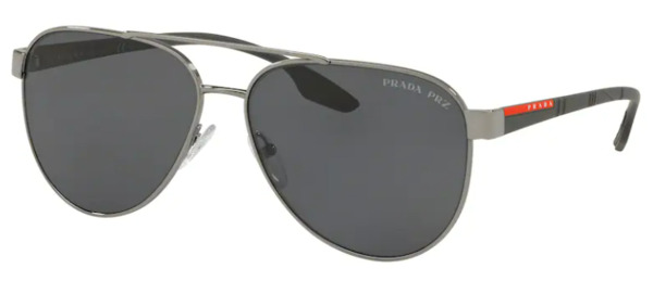  Prada Linea Rossa PS 54TS Sunglasses Men's Pilot Shape 